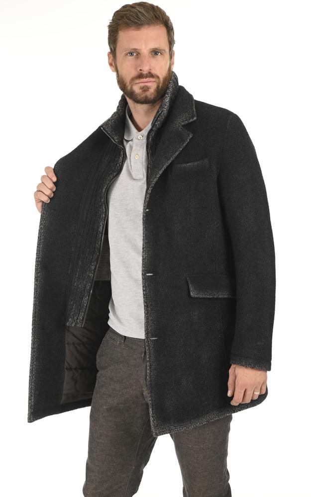 La Canadienne Veste Laine Gris Foncé