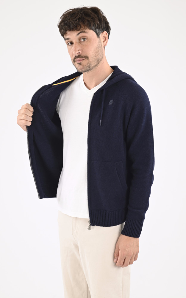 La Canadienne Veste Laine Marcy Bleu Marine