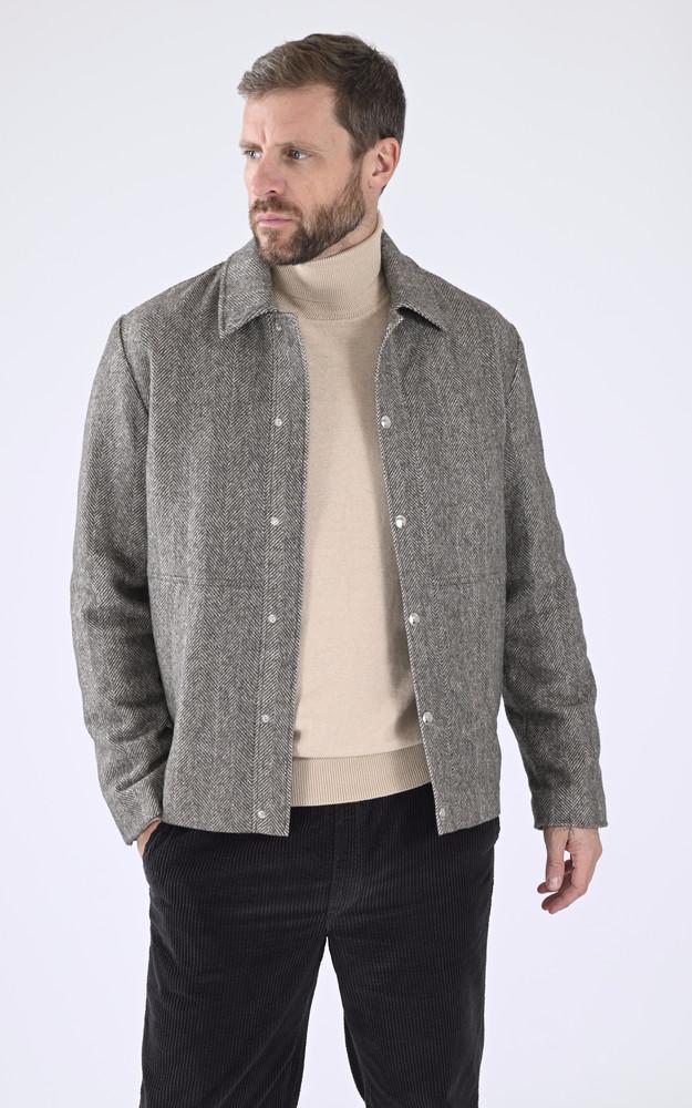 la canadienne Veste laine marron