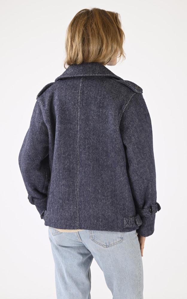 La Canadienne Veste Laine Neblina Bleu