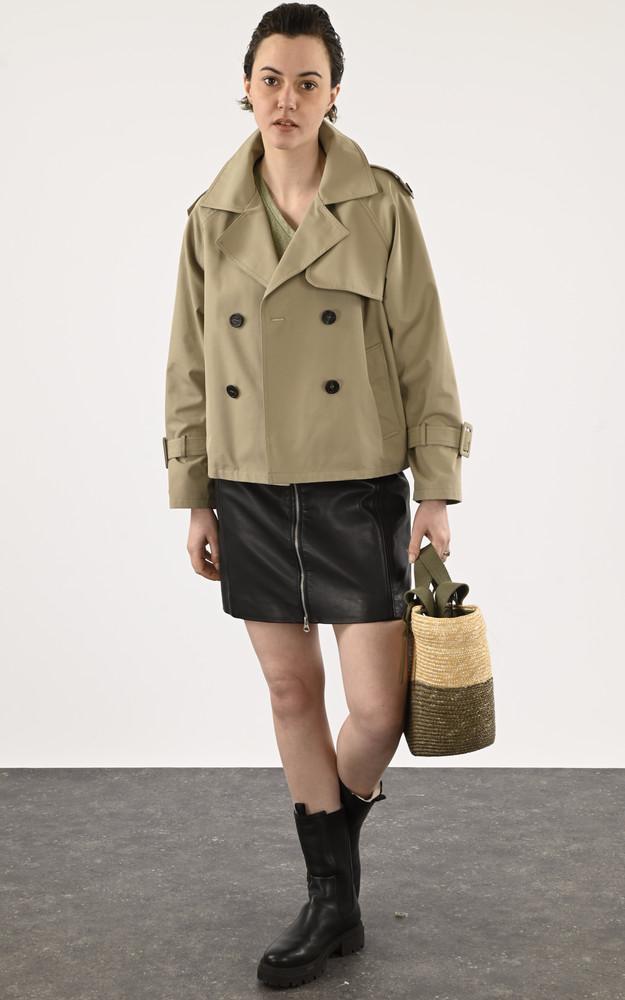 La Canadienne Veste Margot Kaki Clair