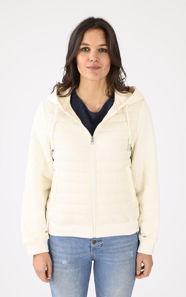 La Canadienne Veste Matelassée Lucinda Crème