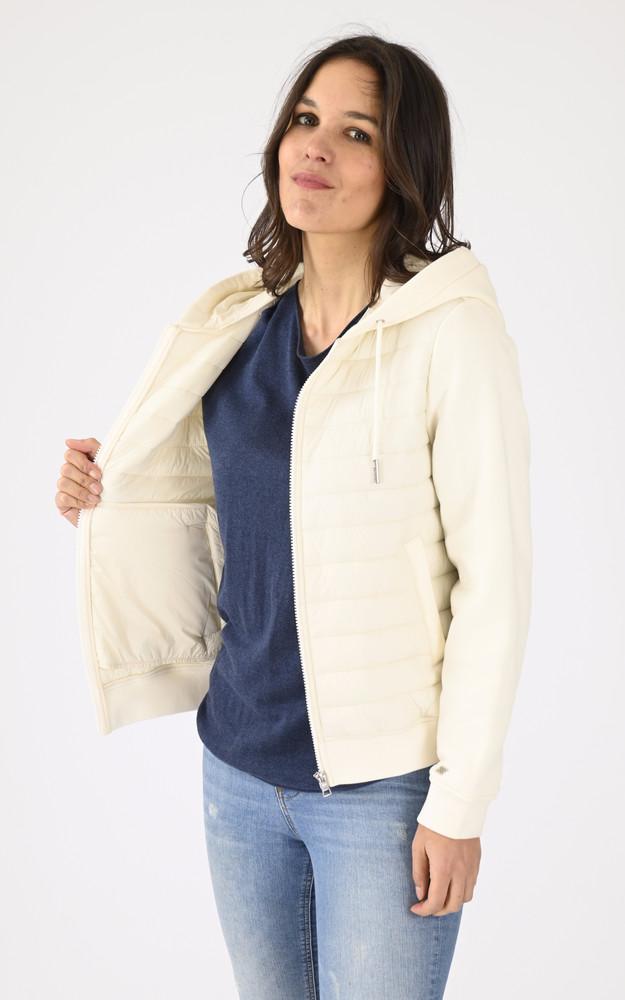 La Canadienne Veste Matelassée Lucinda Crème