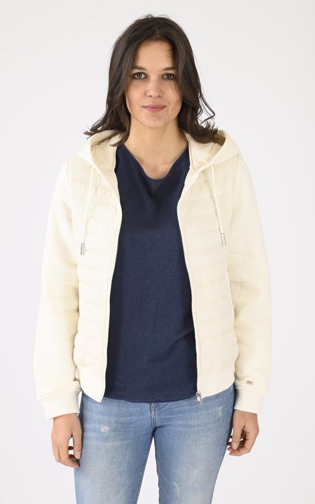 la canadienne Veste matelassée Lucinda crème