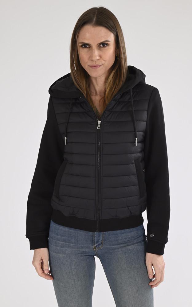 La Canadienne Veste Matelassée Lucinda Noire