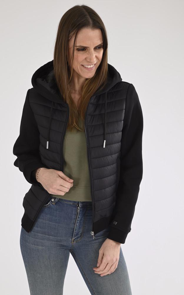 la canadienne Veste matelassée Lucinda noire