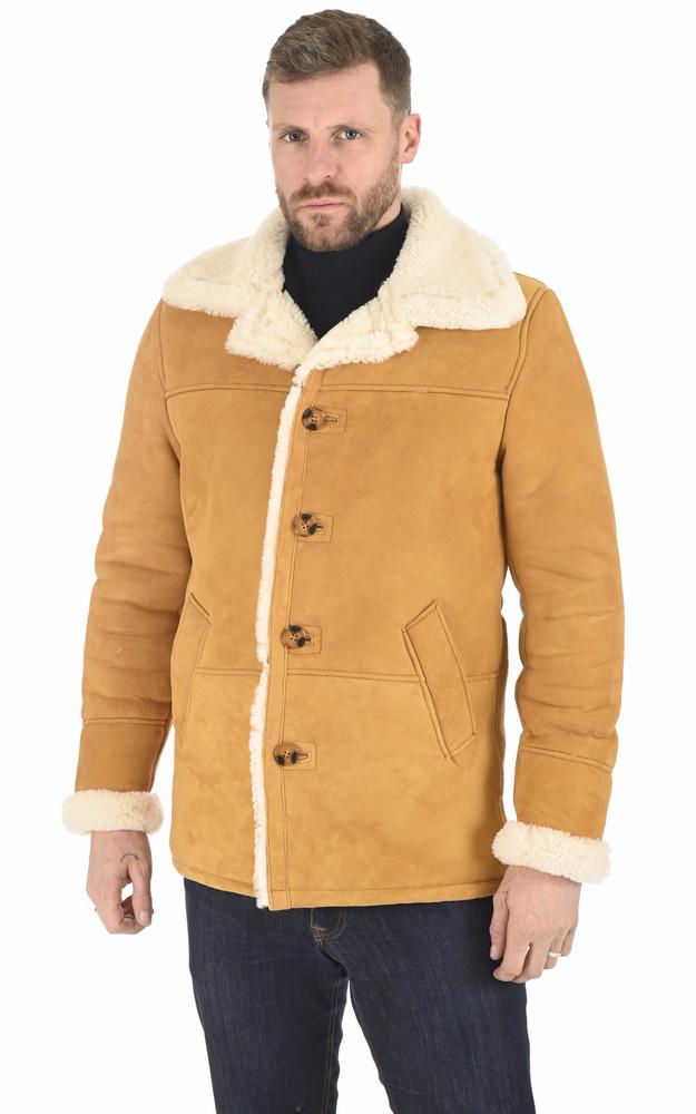 la canadienne Veste mouton LC Hamilton cognac