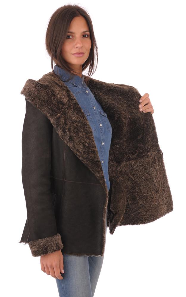 La Canadienne Veste Peau Lainée En Mérinillo