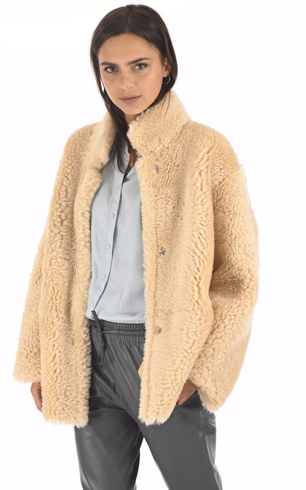 la canadienne Veste peau lainée réversible