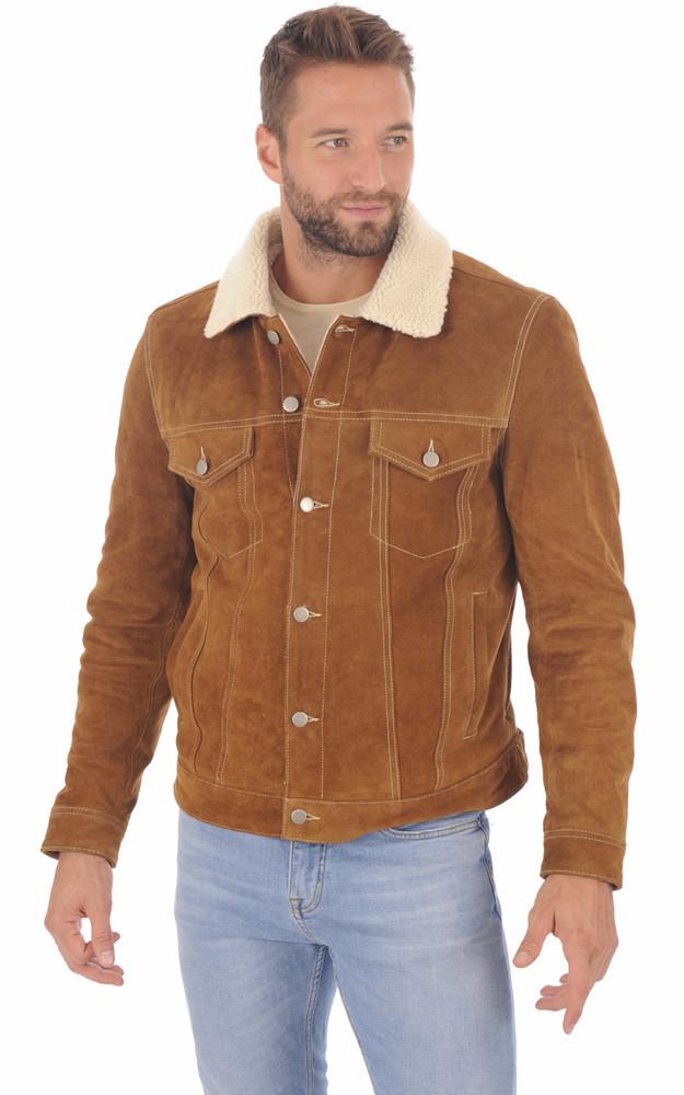 La Canadienne Veste Retro Homme Style Jean