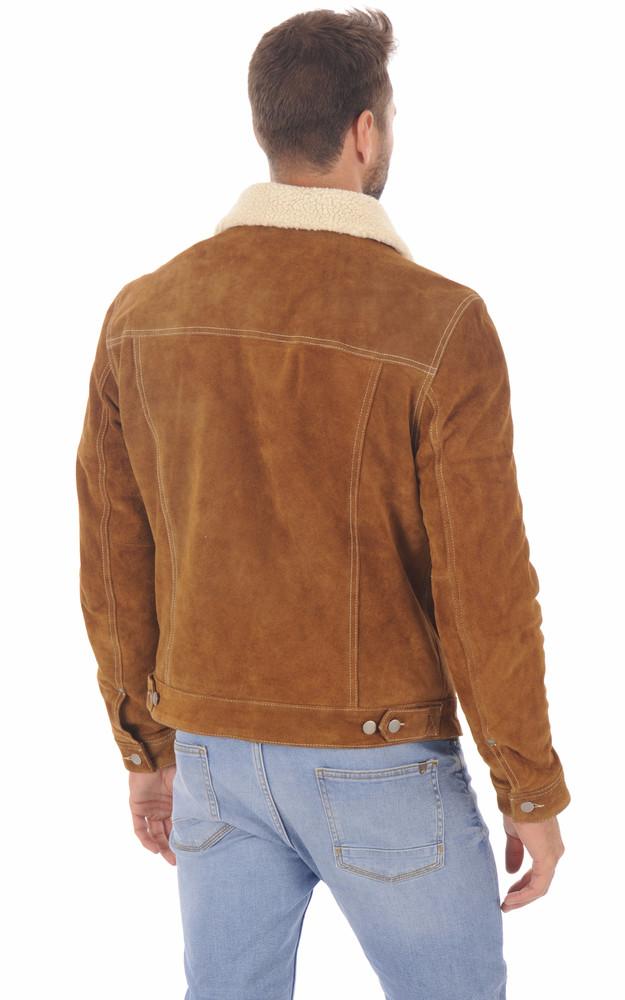 La Canadienne Veste Retro Homme Style Jean