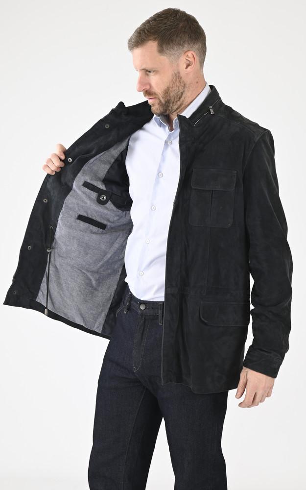 La Canadienne Veste Saharienne Horn Navy
