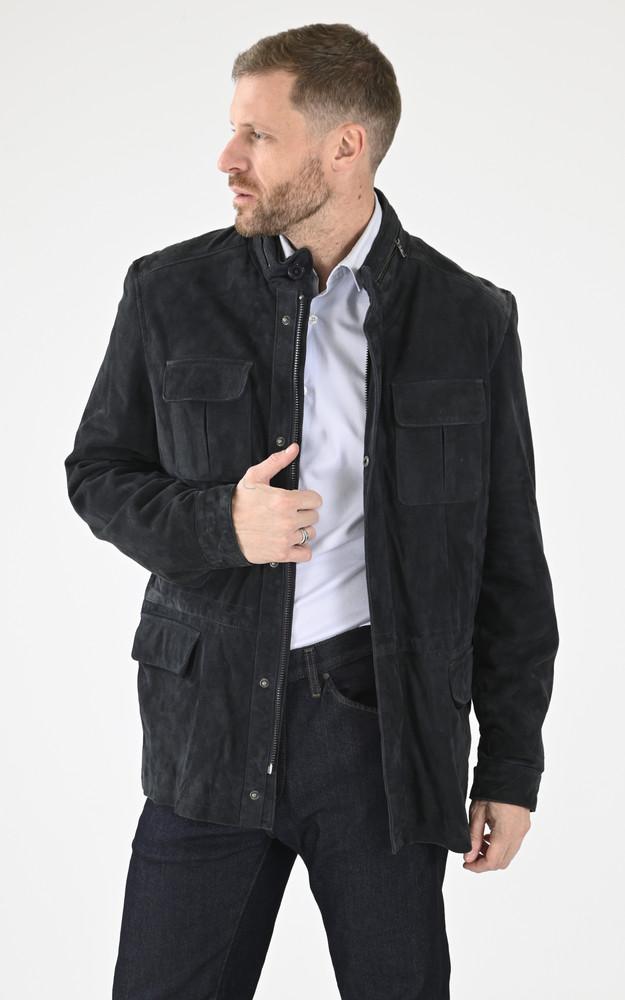 la canadienne Veste saharienne Horn Navy