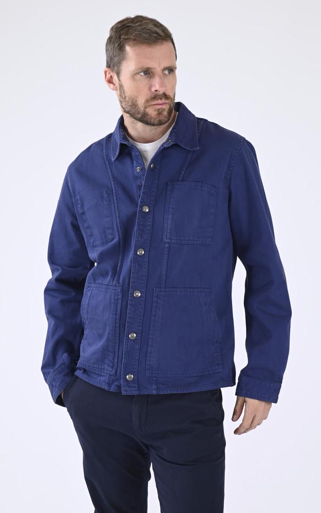 la canadienne Veste toile Hogden Bleu