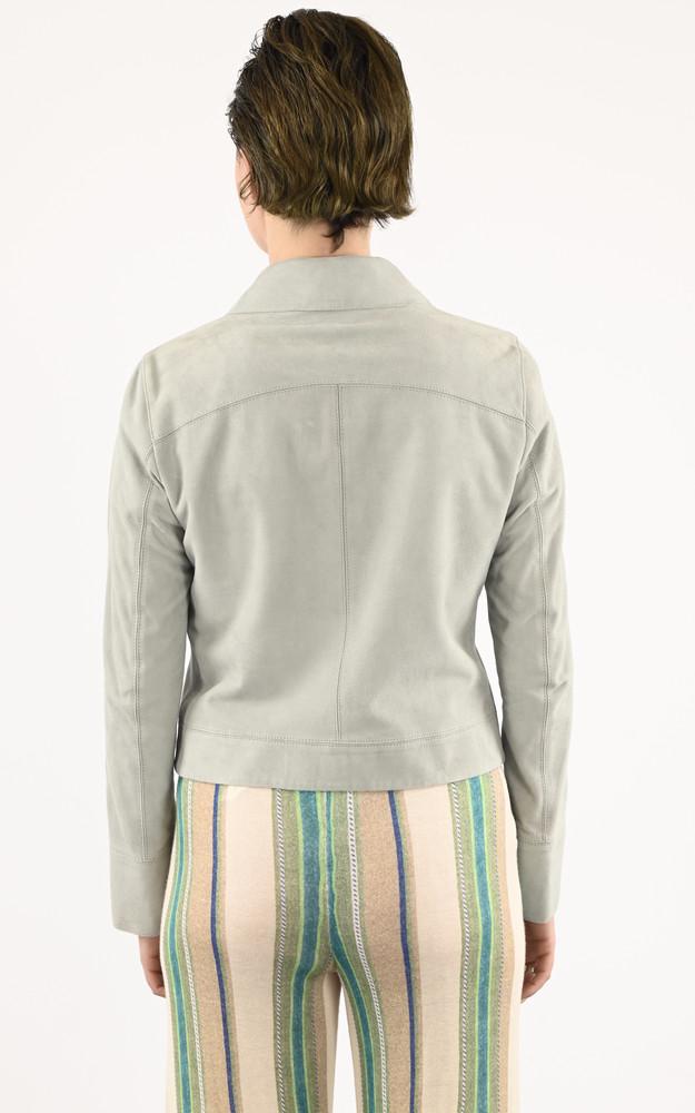 La Canadienne Veste Velours Ruby Vert Amande