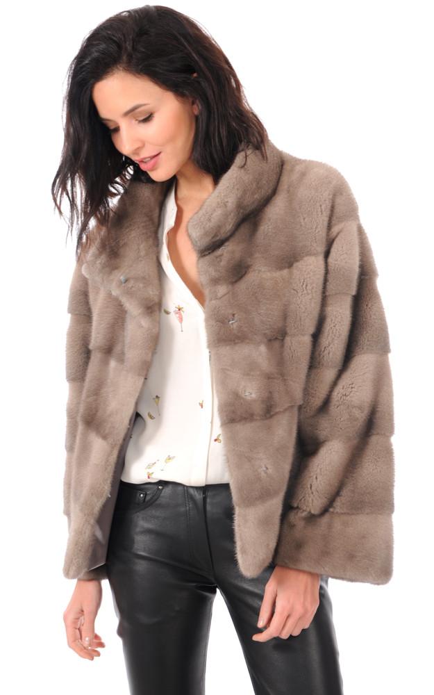 La Canadienne Veste Vison Femme