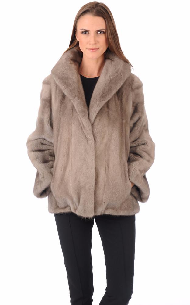 la canadienne Veste Vison Femme