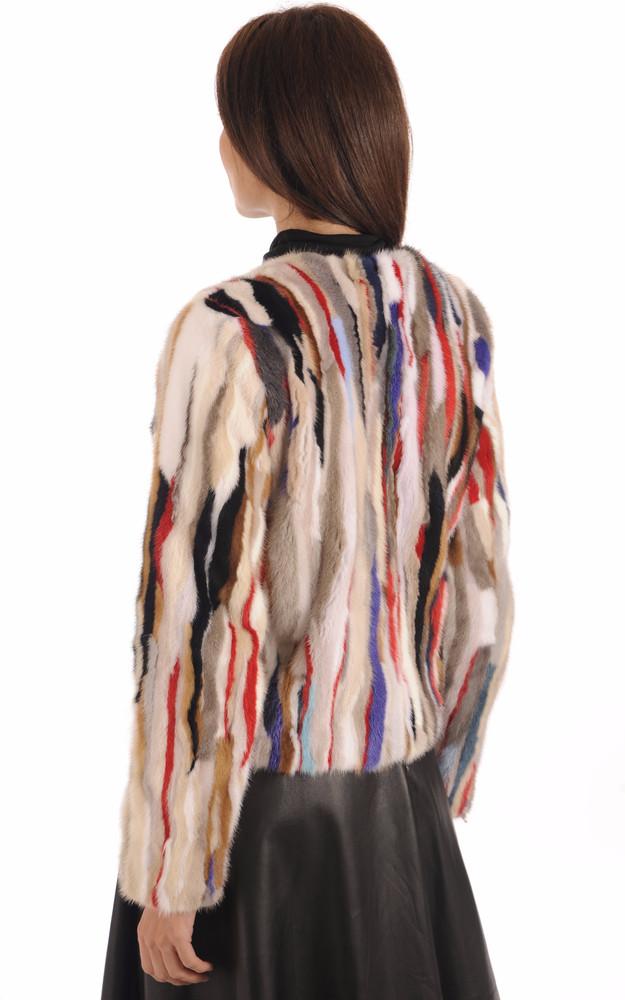 La Canadienne Veste Vison Multicolor