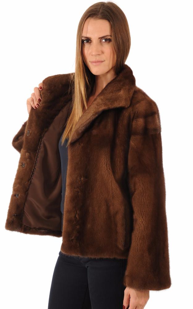 La Canadienne Veste Vison Naturel