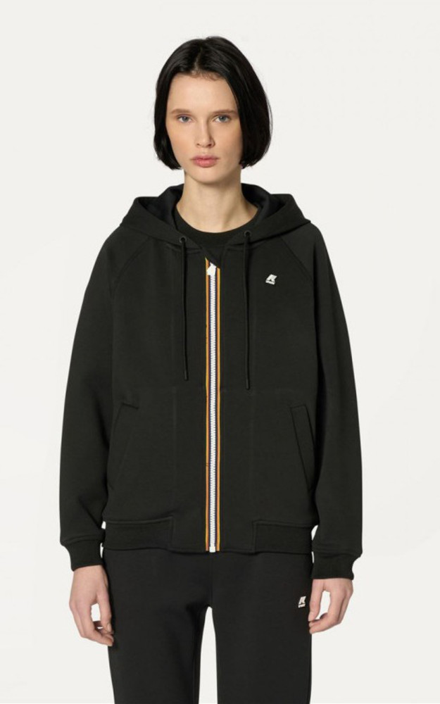 la canadienne Veste zippée Lydie Black pure