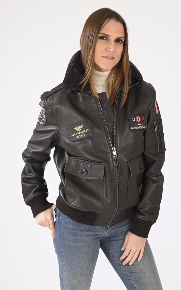 La Canadienne Pilote Mixte Officiel Marine Nationale Marron