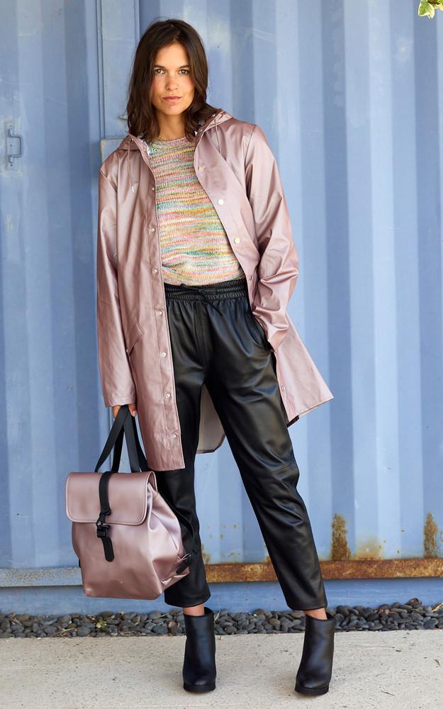 La Canadienne Pull Coton Et Laine Oversize Multicolore