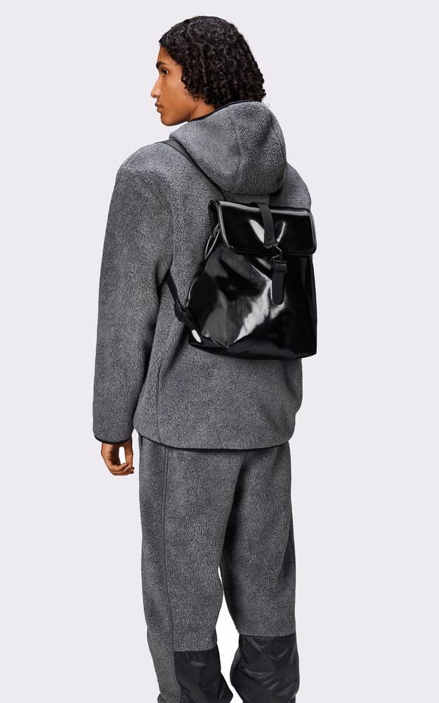 La Canadienne Sac à Dos Bucket Backpack Noir Brillant