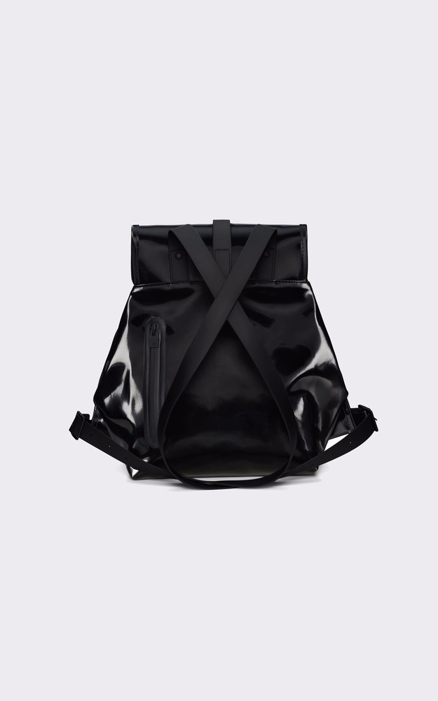 La Canadienne Sac à Dos Bucket Backpack Noir Brillant