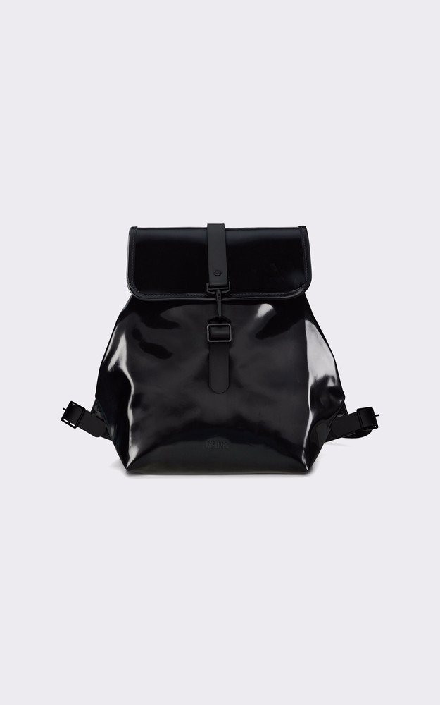 la canadienne Sac à dos Bucket Backpack noir brillant