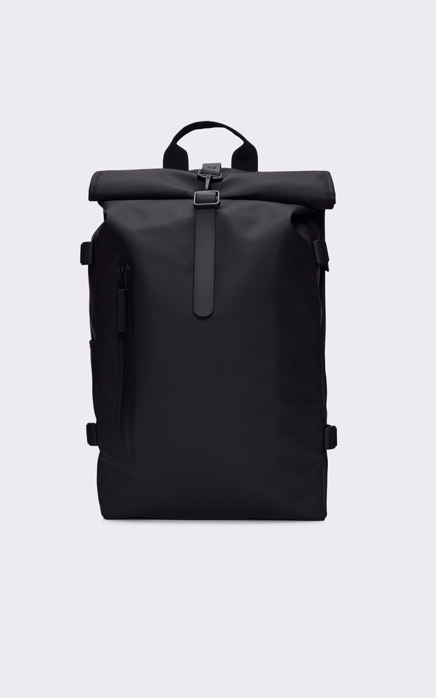 la canadienne Sac à dos Rolltop Rucksack large noir
