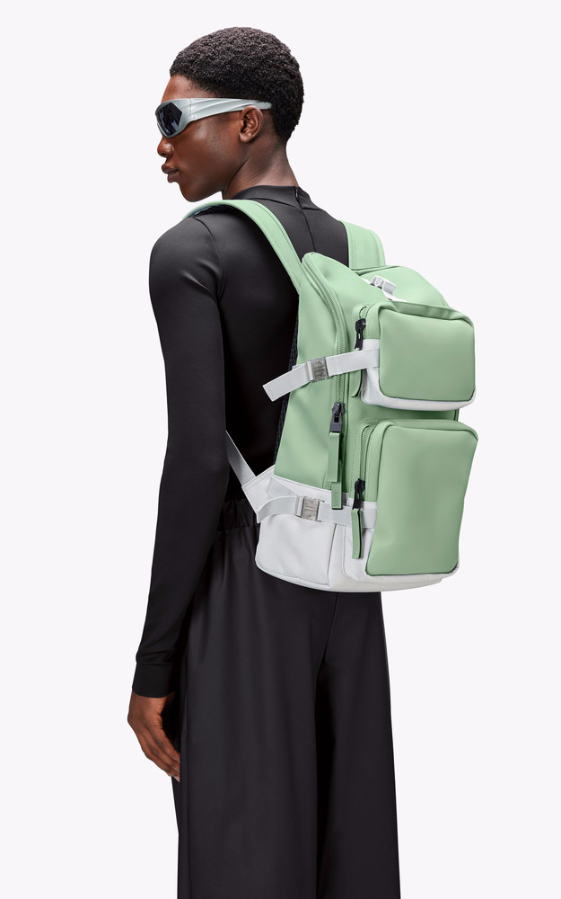 La Canadienne Sac à Dos Trail Cargo Backpack Bleu Vert
