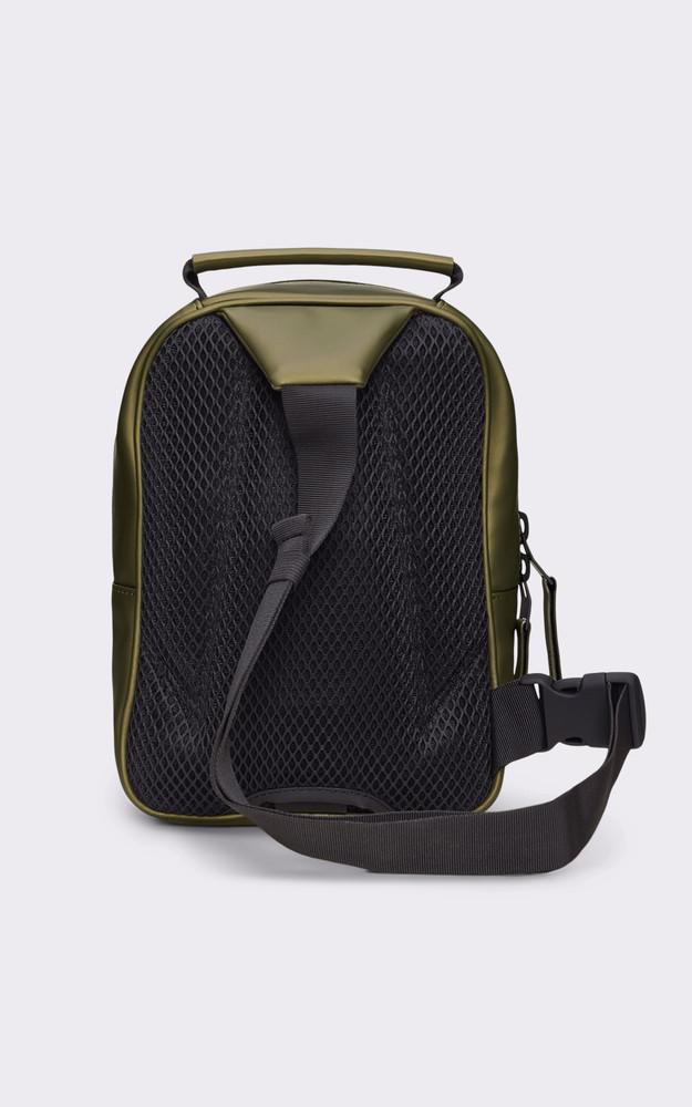 La Canadienne Sac Book Daypack Mini Kaki Métallique