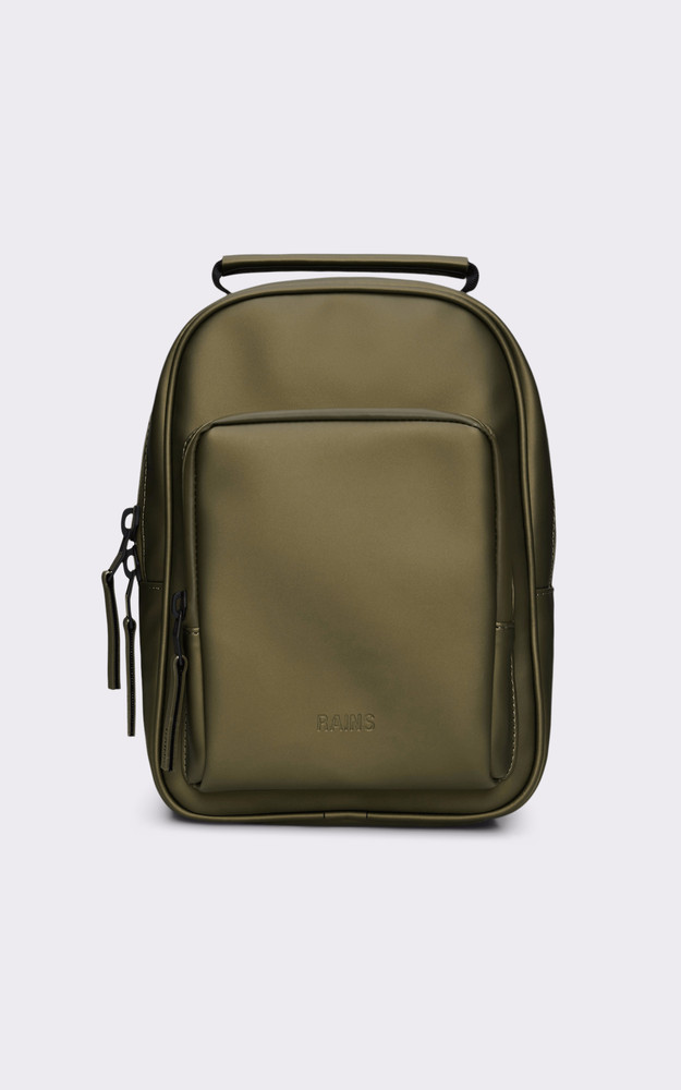 la canadienne Sac Book Daypack mini kaki métallique