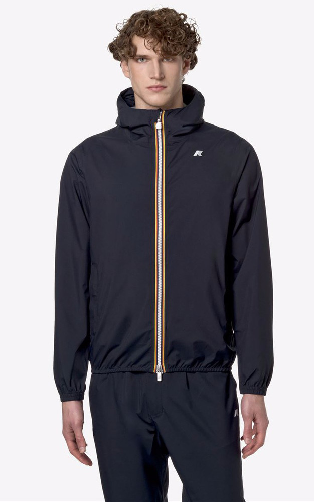 la canadienne Veste imperméable Jack eco strech bleu marine