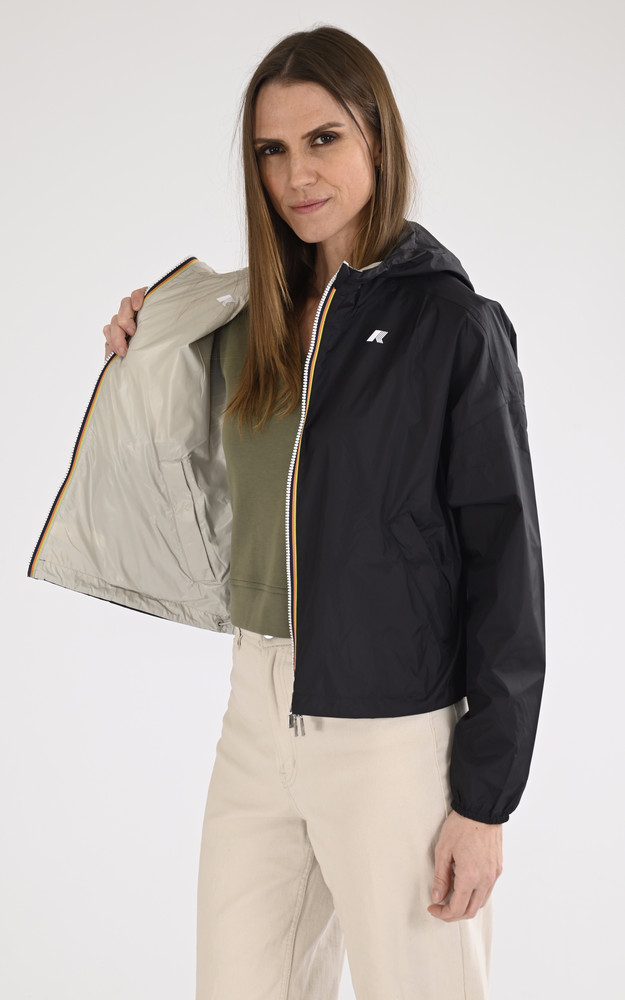 La Canadienne Veste Imperméable Laurette Beige Noire