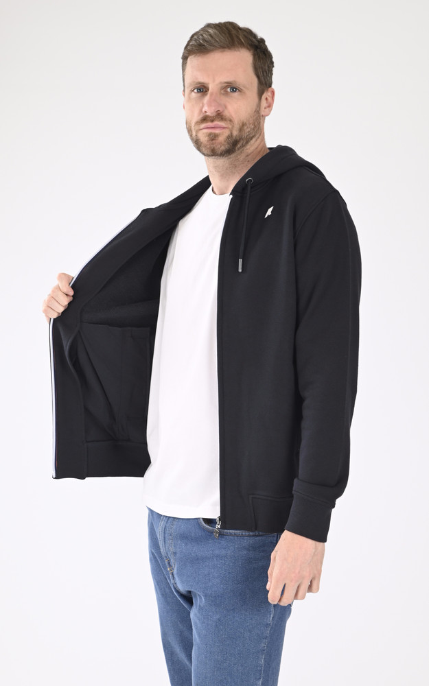 La Canadienne Veste Zippée Anthony Frebnch Bleu Marine