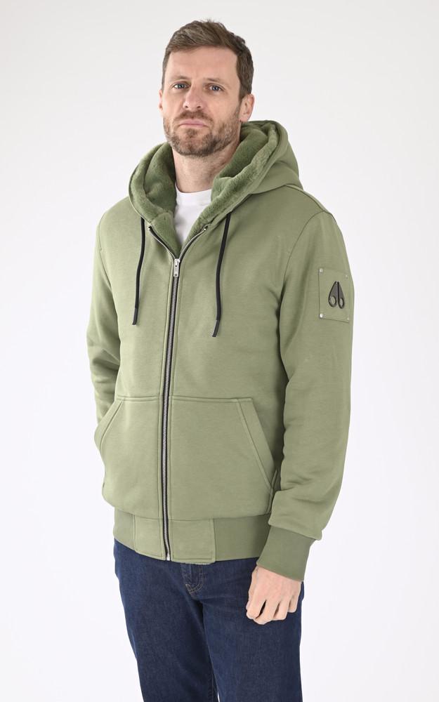 La Canadienne Veste Zippée Fourrée Classic Bunny Kaki