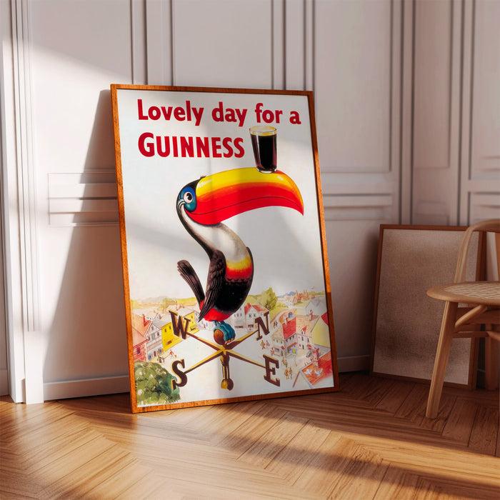 la carte des vins s'il vous plaît Affiche “ Lovely day for a GUINNESS”