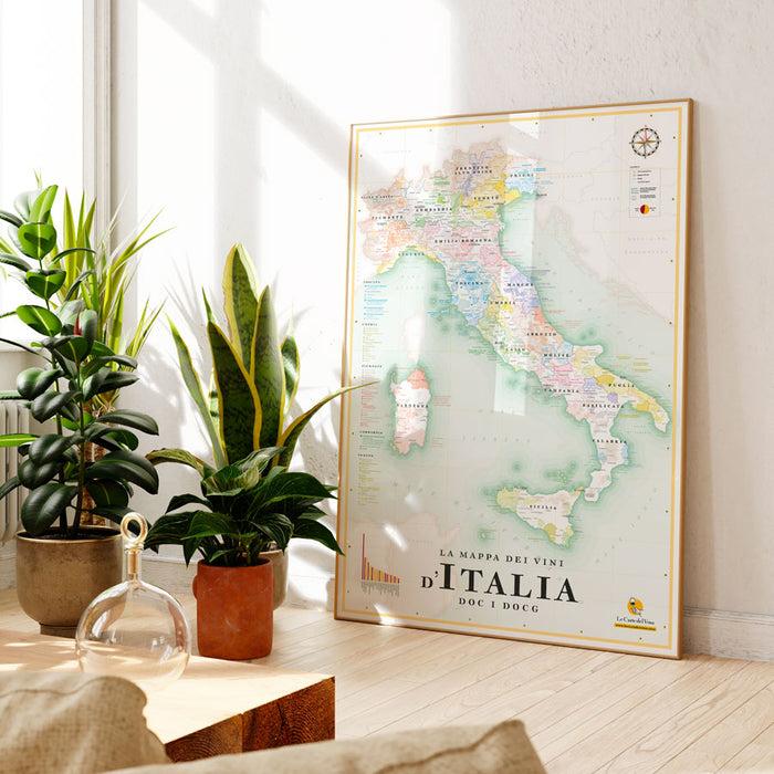 la carte des vins s'il vous plaît Carte des Vins d'Italie - XL la carte des vins s'il vous plaît Carte des Vins d'Italie - XL