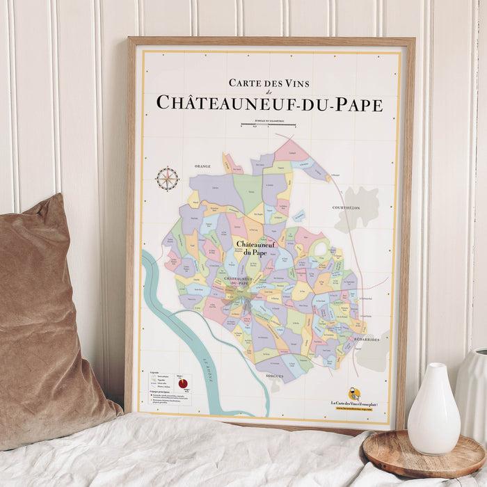 la carte des vins s'il vous plaît Carte des Vins de Châteauneuf-du-Pape