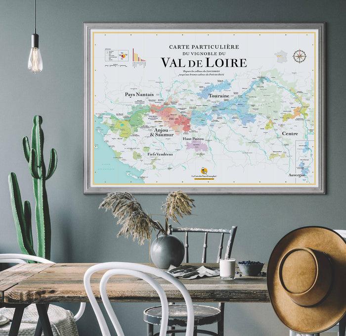 la carte des vins s'il vous plaît Carte des Vins de Loire - XL