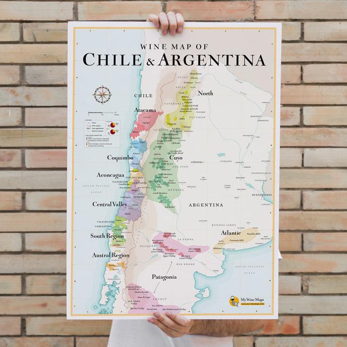 la carte des vins s'il vous plaît La Carte des Vins d'Argentine et du Chili