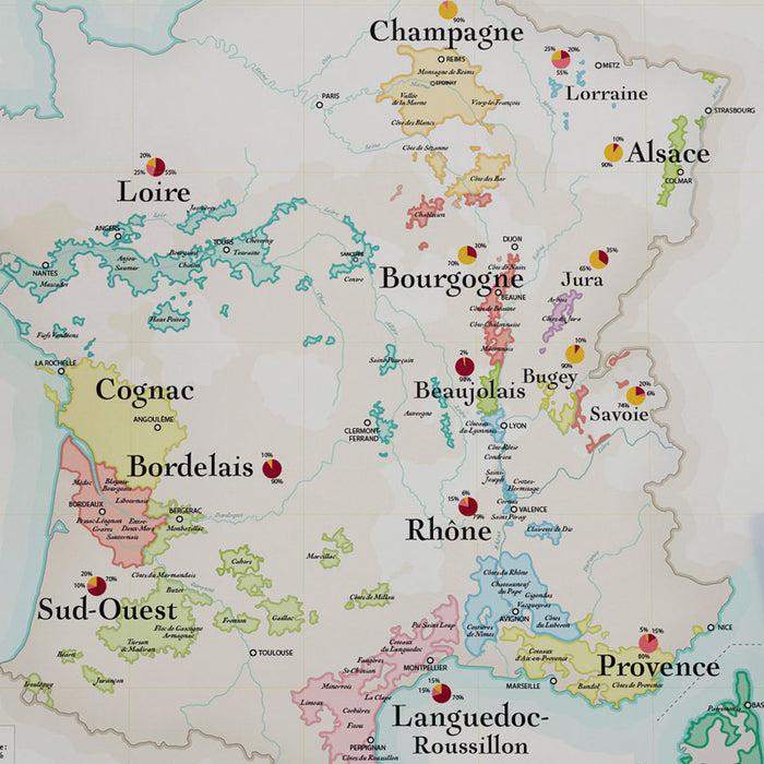 La Carte Des Vins S'il Vous Plaît La Carte Des Vins De France