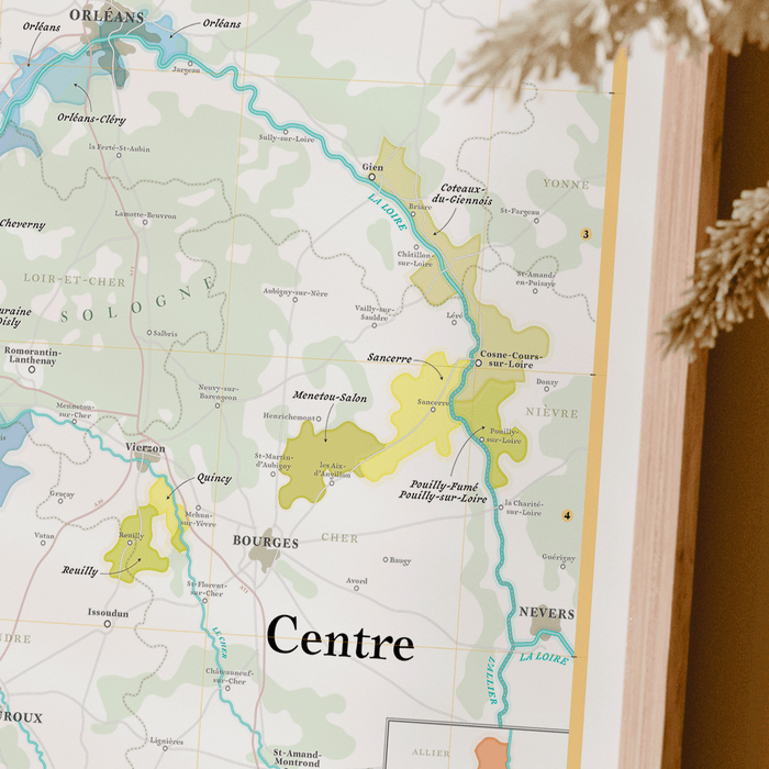 La Carte Des Vins S'il Vous Plaît La Carte Des Vins De Loire