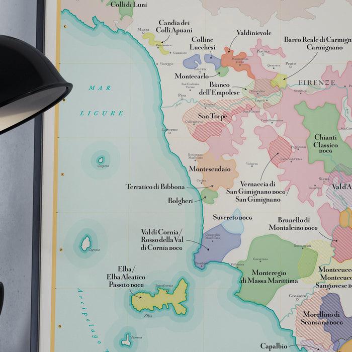 La Carte Des Vins S'il Vous Plaît La Carte Des Vins De Toscane