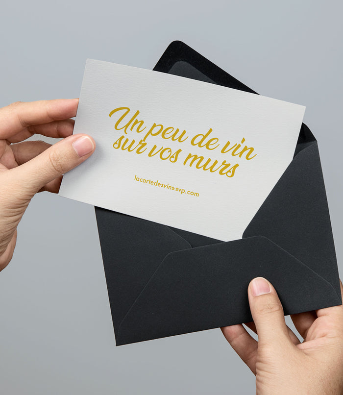 la carte des vins s'il vous plaît La Carte Cadeau la carte des vins s'il vous plaît La Carte Cadeau