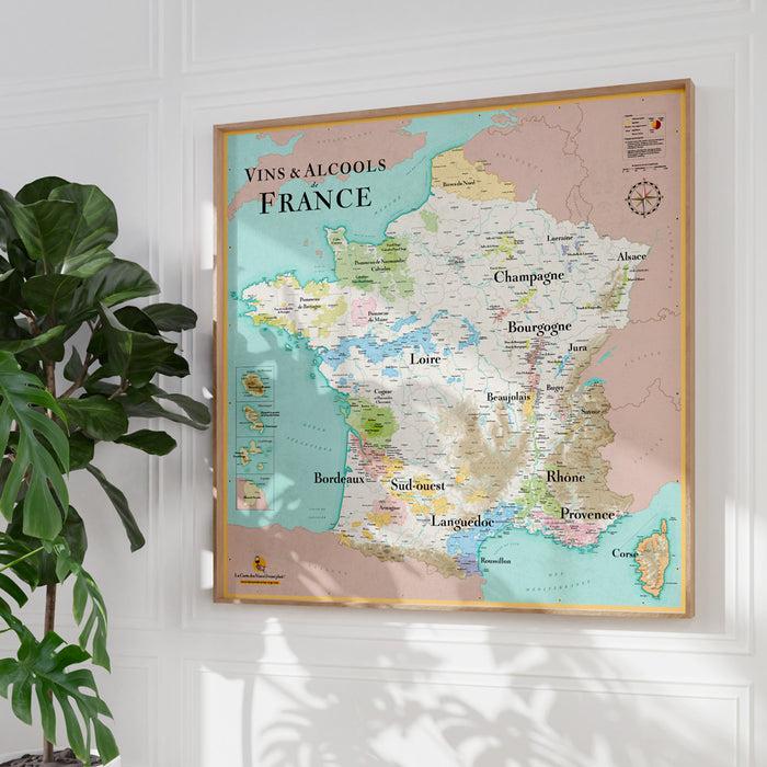 la carte des vins s'il vous plaît La Grande Carte des Vins & Alcools de France XL