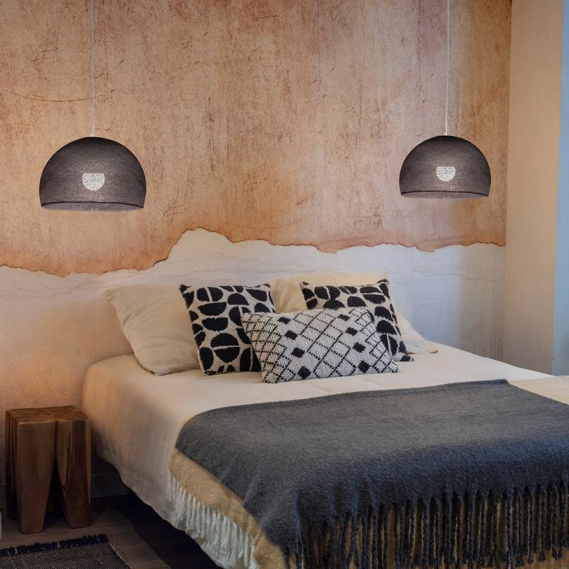 La Case De Cousin Paul Abat-jour Coupole Anthracite