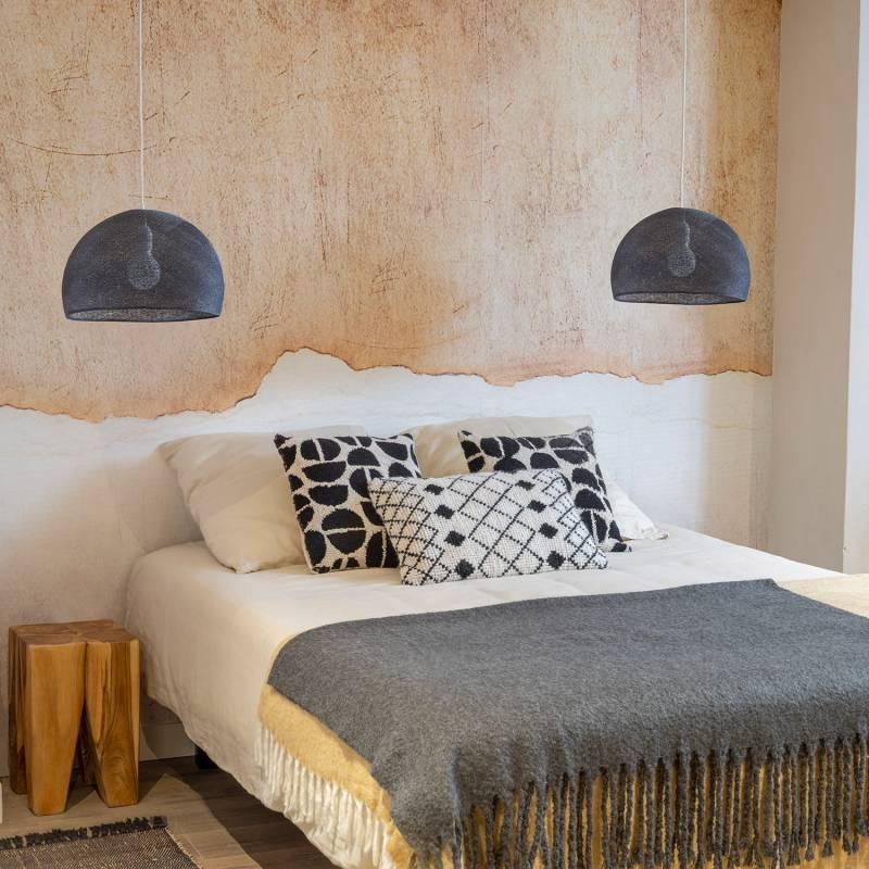 La Case De Cousin Paul Abat-jour Coupole Anthracite