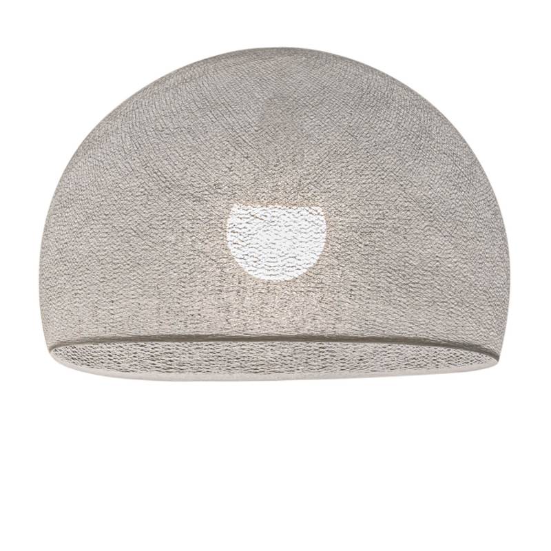 La Case De Cousin Paul Abat-jour Coupole Gris Perle